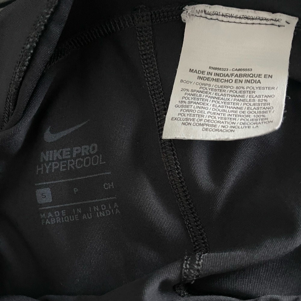 Nike Black Pro Hypercool Performance Capri Leggin… - image 5